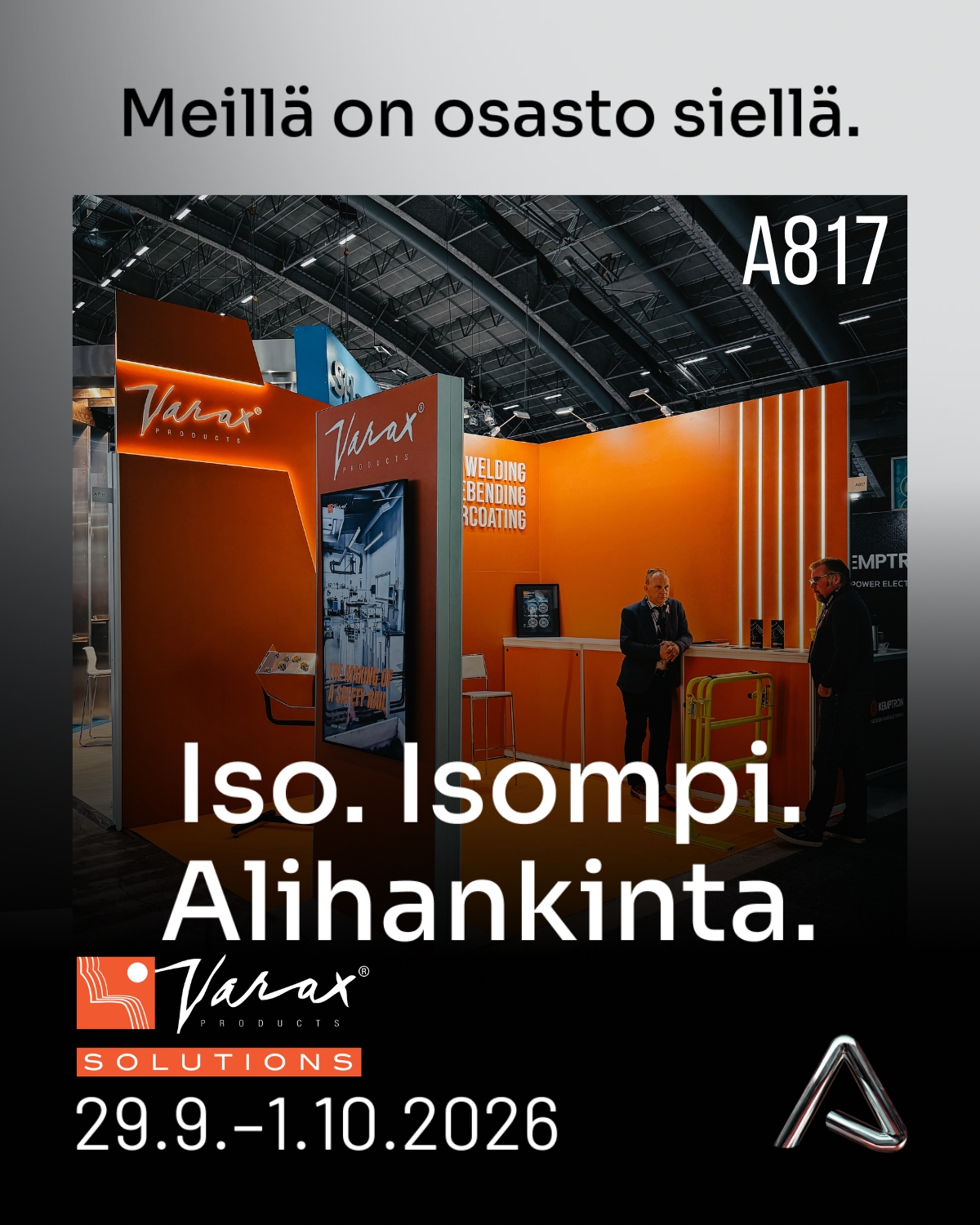 Nähdään Alihankinta 2026 -messuilla!